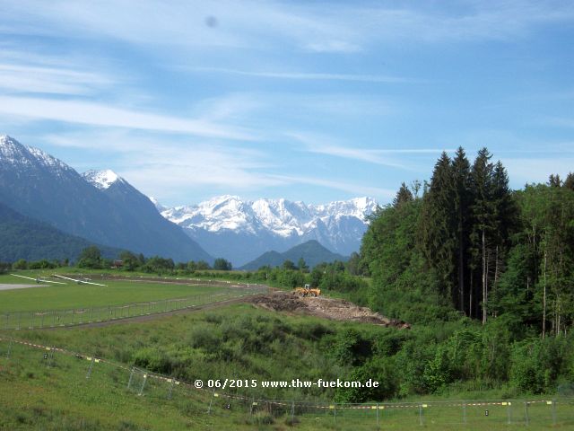 Blick in die Alpen