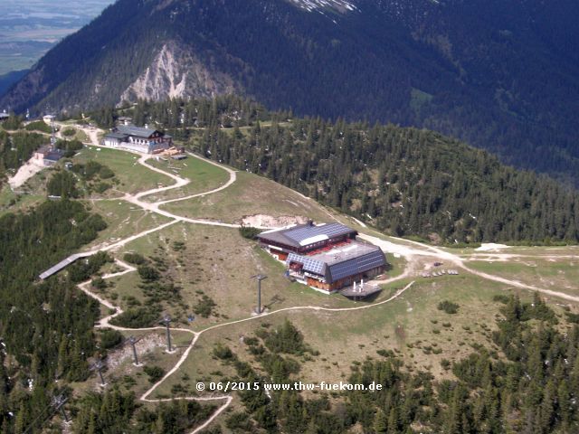 Gebäude auf dem Wank (1780 m ü. NHN)