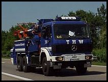 Auf der Autobahn in Richtung Norden -Klick-