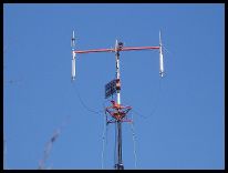 Anblick der Antennenbestückung -Klick-