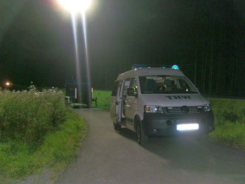 In der Kontrollstelle war es taghell