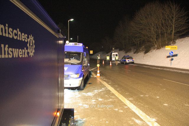 Übersicht über die Kontrollstelle in Albstadt-Ebingen