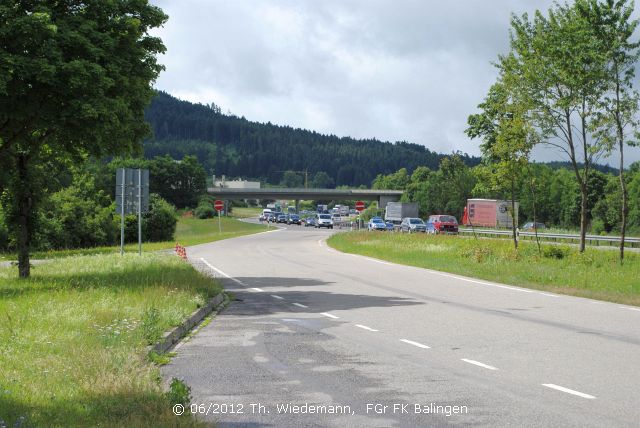 der gesamte Fahrzeugverkehr wurde in Augenschein genommen