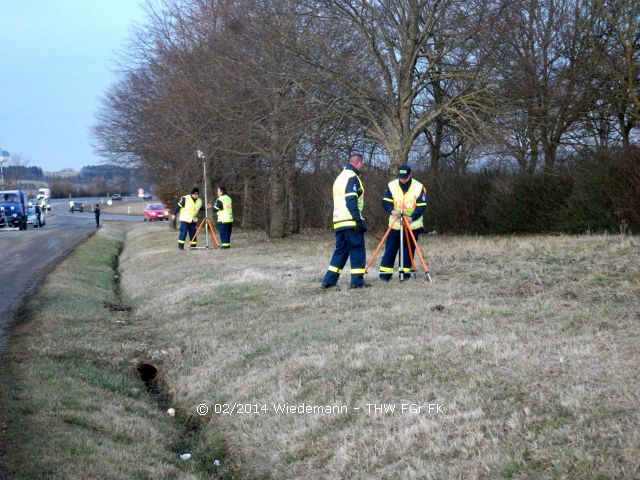 Aufbau der Beleuchtung durch den TZ Balingen