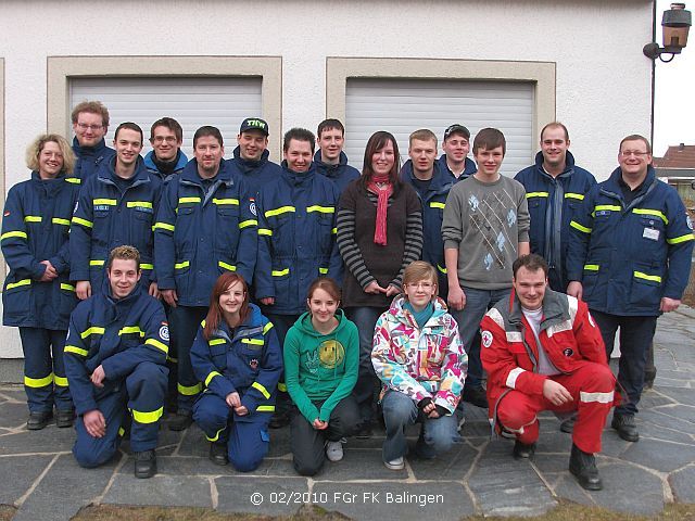 Gruppenbild der Teilnehmer aus Albstadt, Balingen und Horb