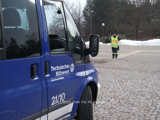 Fahren mit Einweiser