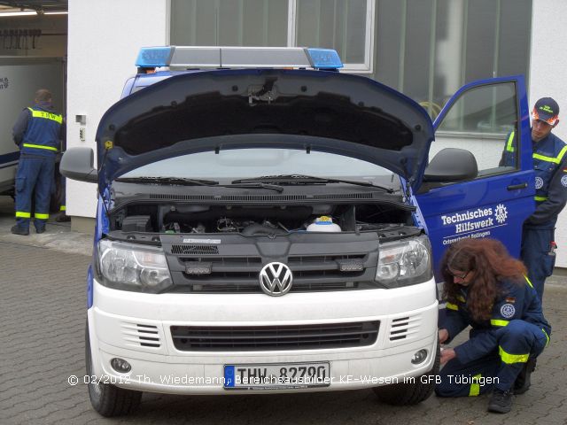 Alle Fahrzeuge werden technisch überprüft