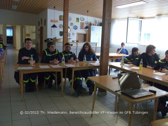 Lernerfolgskontrolle am Sonntag beim OV Tübingen