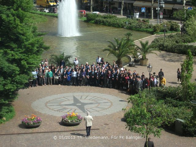 Gruppenfoto der Teilnehmer in Baden-Baden 2013