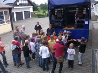 30 Kinder zu Gast beim THW OV Balingen