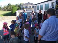 17 Kindergartenkinder zu Gast beim THW OV Balingen