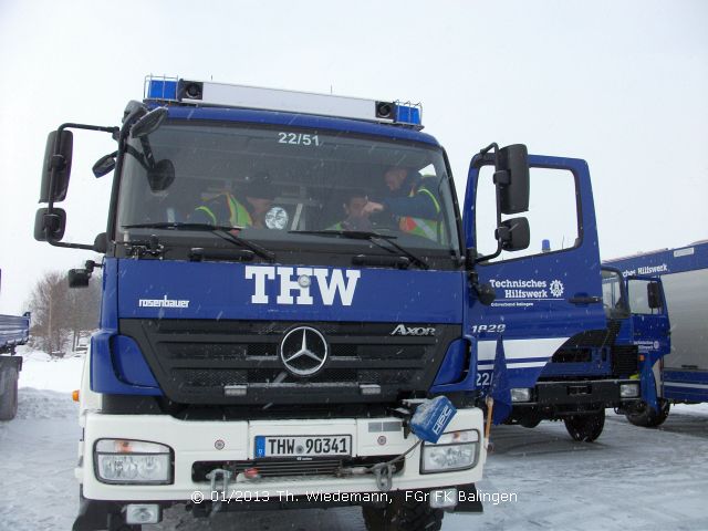 Durchführung der Abfahrtskontrolle gem. DV Kraftfahrwesen THW