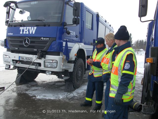 Ausbildung an der Seilwinde