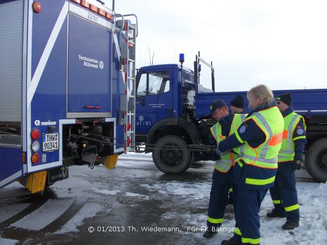 Ausbildung an der Seilwinde