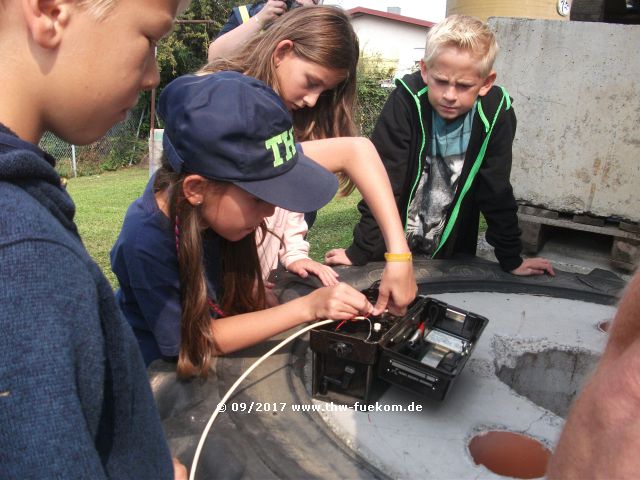 Anschluss eines OB Feldtelefon 