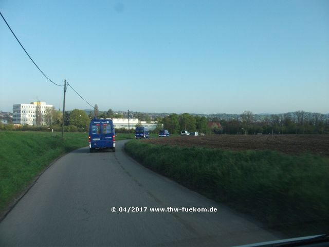 Fahren im Verband von Tübingen über Rotttenburg nach Horb 