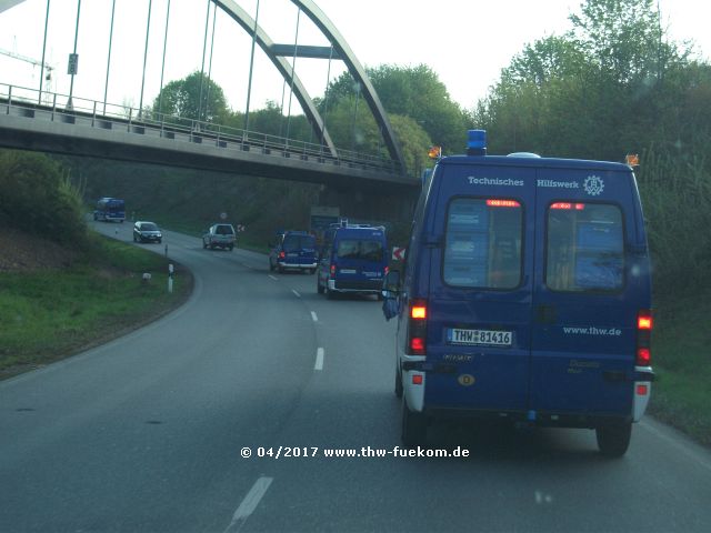 Fahren im Verband von Tübingen über Rotttenburg nach Horb 