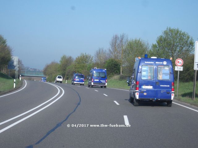 Fahren im Verband von Tübingen über Rotttenburg nach Horb 