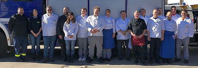 Gruppenbild Bereichsausbildung Feldkoch in Trossingen