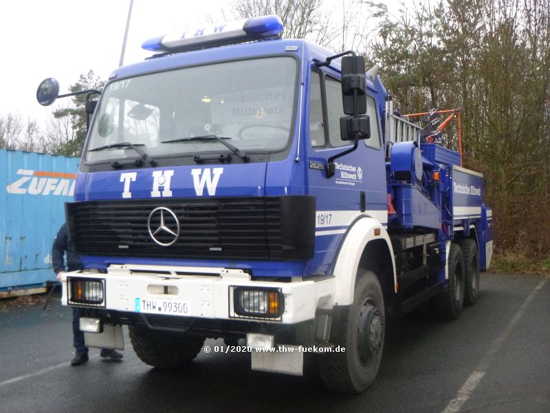 MastKW Ofterdingen auf der Fahrt nach Wunstorf