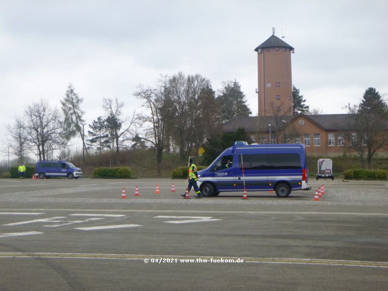 Wenden in drei Zügen