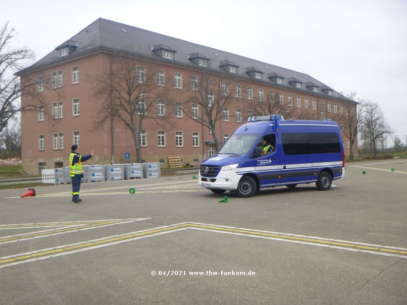 Fahren mit Einweiser