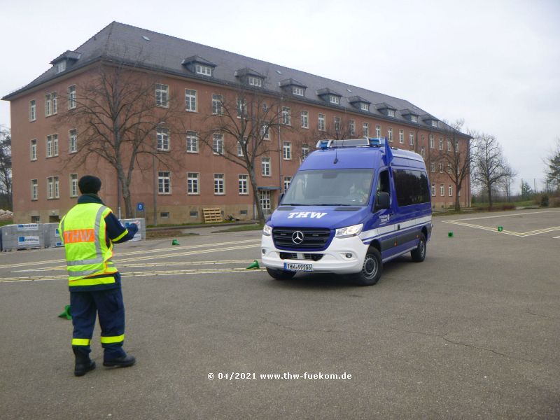 Fahren mit Einweiser