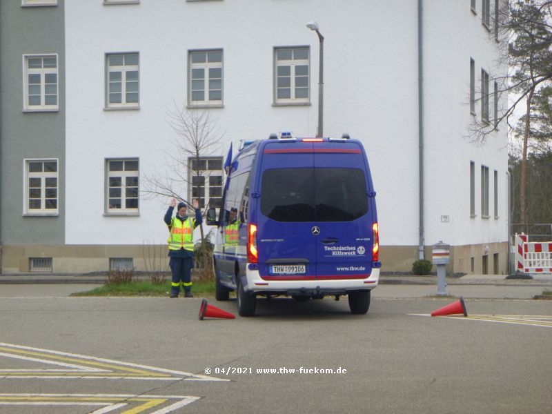 Fahren mit Einweiser