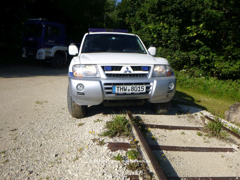 Fahren über Bahngleise