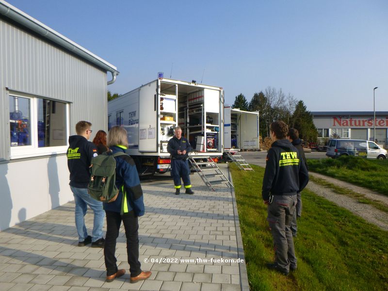Vorstellung der Führungs- und Kommunikationskraftwagen aus den Jahren 2000 und 2022