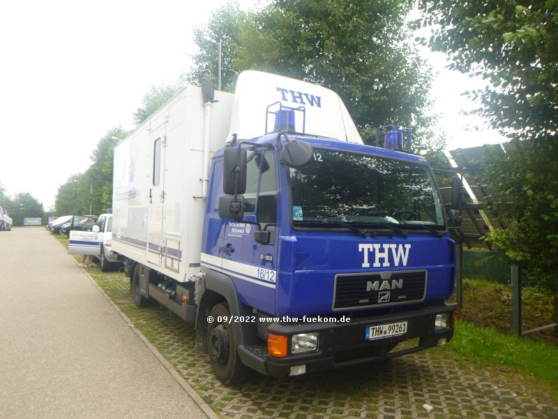 Überführung des FüKomKW (2000) THW 99261 zum Logistikzentrum Ulm (LogZ Ulm)