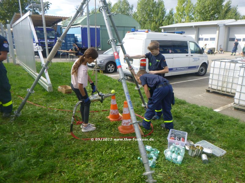 Bewegen von Lasten mit dem Spreizer