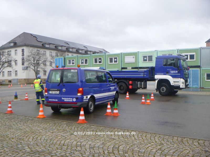 Wenden in drei Zügen