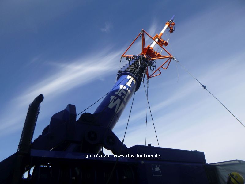 Ablegen des Mast