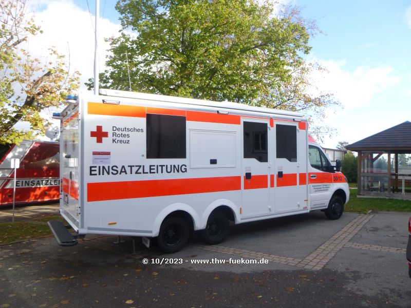 ELW 2 Fachgruppe Information und Kommunikation im DRK Kreisverband Tübingen