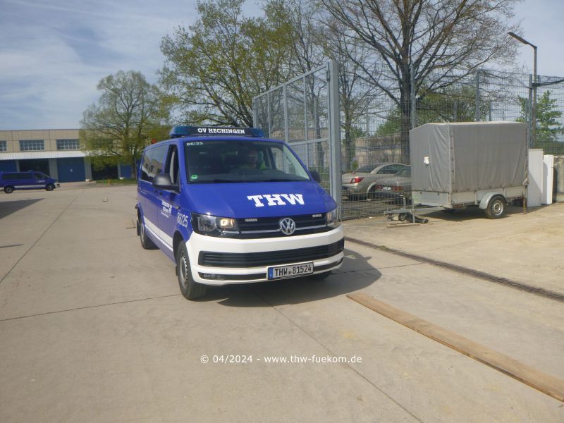 Spur halten über Bohlen