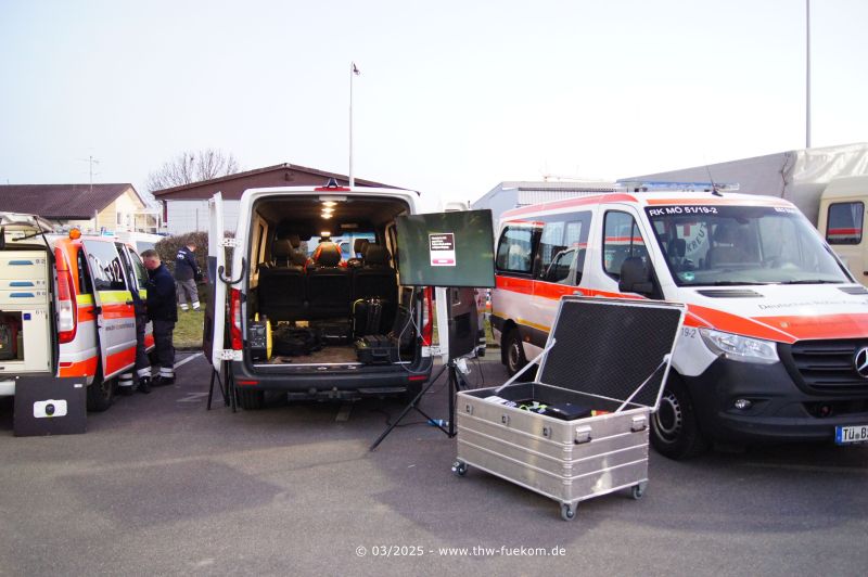 Drohneneinheit einsatzbereit