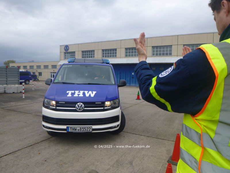 Auf den Einweiser achten