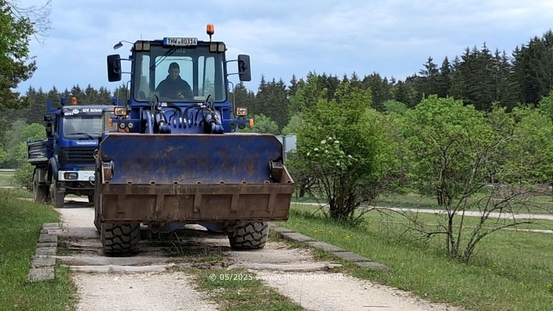 Radlader am Knüppeldamm