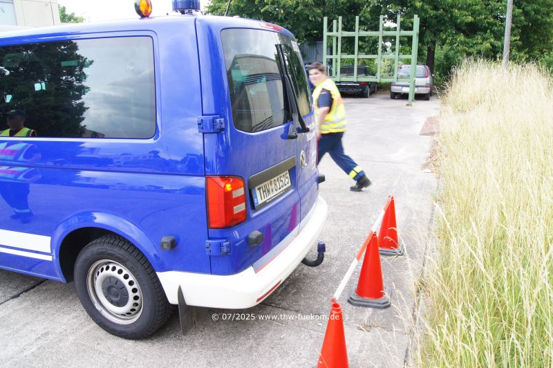 Wie lange ist mein Einsatzfahrzeug &uuml;berhaupt? Station Andocken