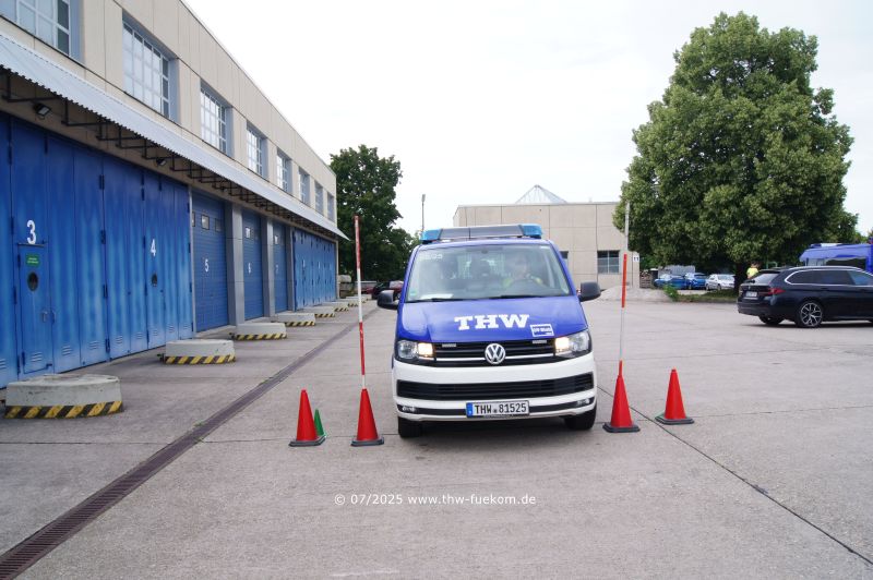 Wie gut kann ich die Breite meines Einsatzfahrzeuges einsch&auml;tzen?