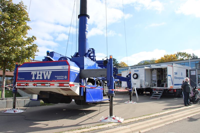 Mastkraftwagen auf 40m ausgefahren