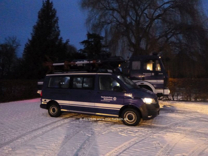 &Uuml;berf&uuml;hrung des Mastkraftwagen (MastKW) nach Wunstorf