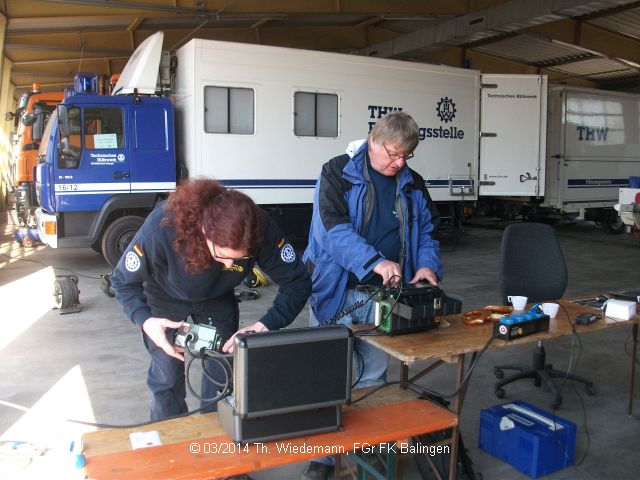 das altbewährte Team bei der Arbeit