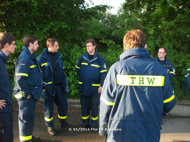 Einweisung der Team Leader in die Lage vor Ort