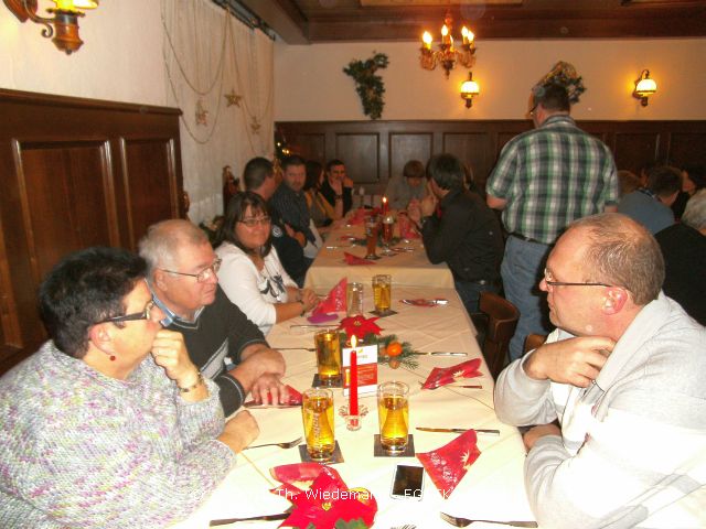 Gemütliches Beisammensein im Gasthaus Ritter in Weilstetten