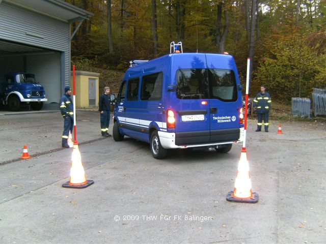 Praktische Fahrübungen, Geschicklichkeitsübung