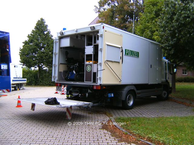 Weitere Einsatzfahrzeuge in der Ausstellung