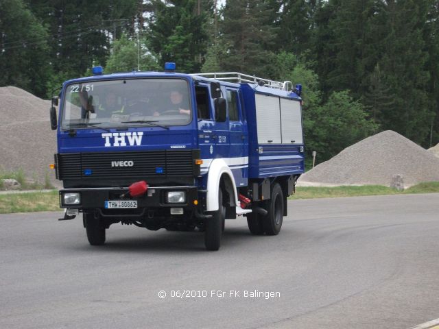 Gewöhnung an die Einsatzfahrzeuge