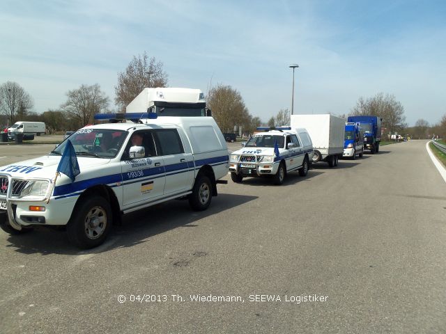 Verband der SEEWA Süd auf dem Weg in die Schweiz